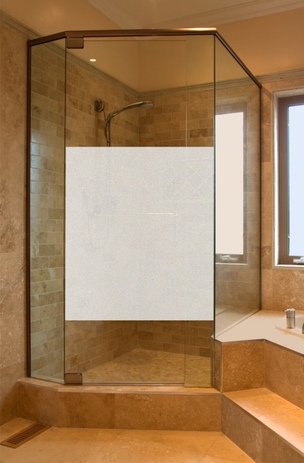 Aufkleber Folie Glasdekor Bad, Dusche, WC Sichtschutz, GD29/ 80 cm Hoch